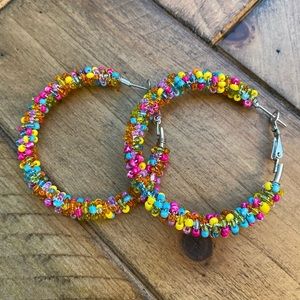 Colorful Hoop Earrings